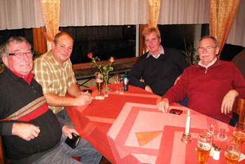 Die Abordnung der Pionierkameradschaft Holzminden bedankt sich für den gelungenen Abend in Hann Münden!